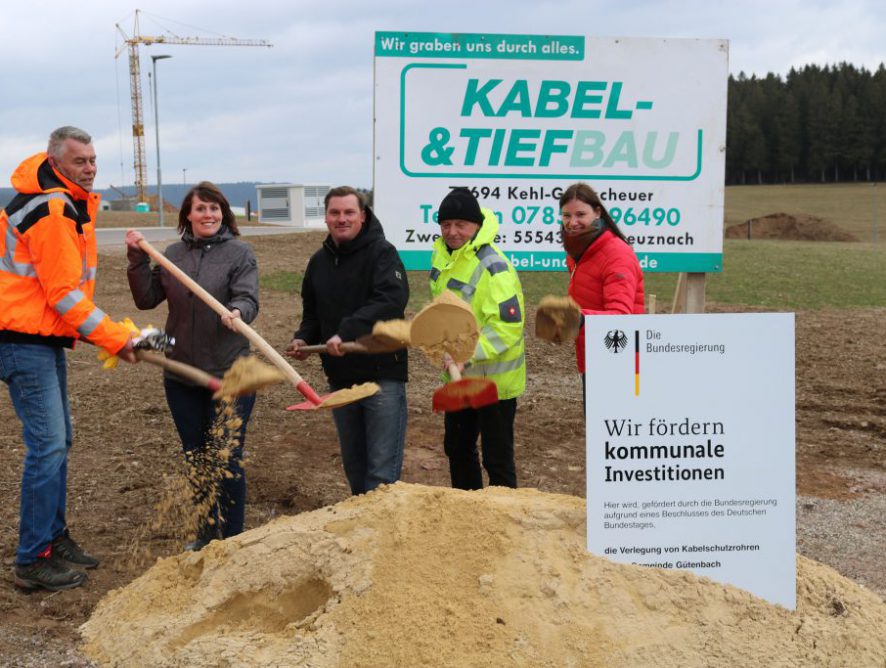 Baustart Gütenbach 1. Bauabschnitt